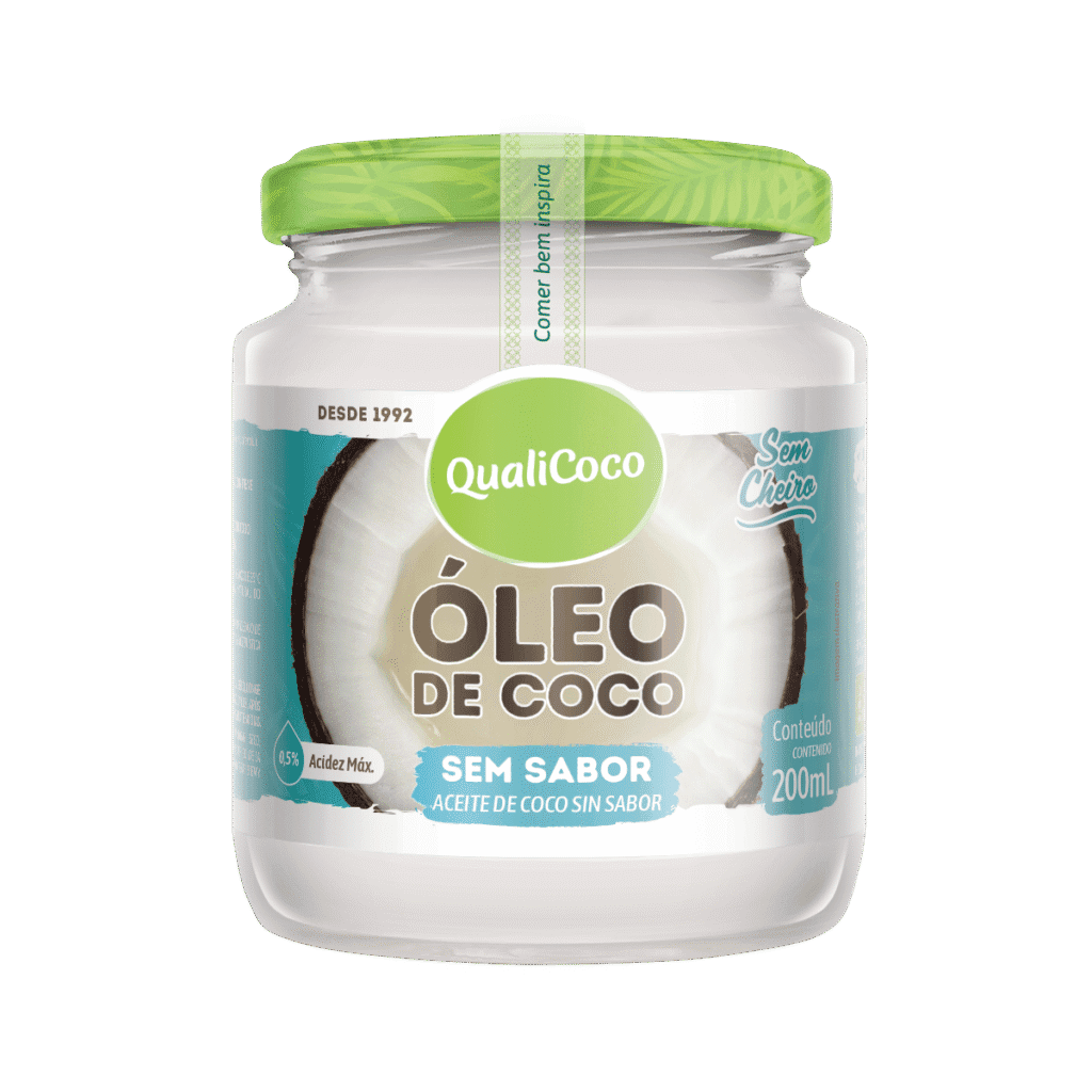 Óleo de Coco Sem Sabor