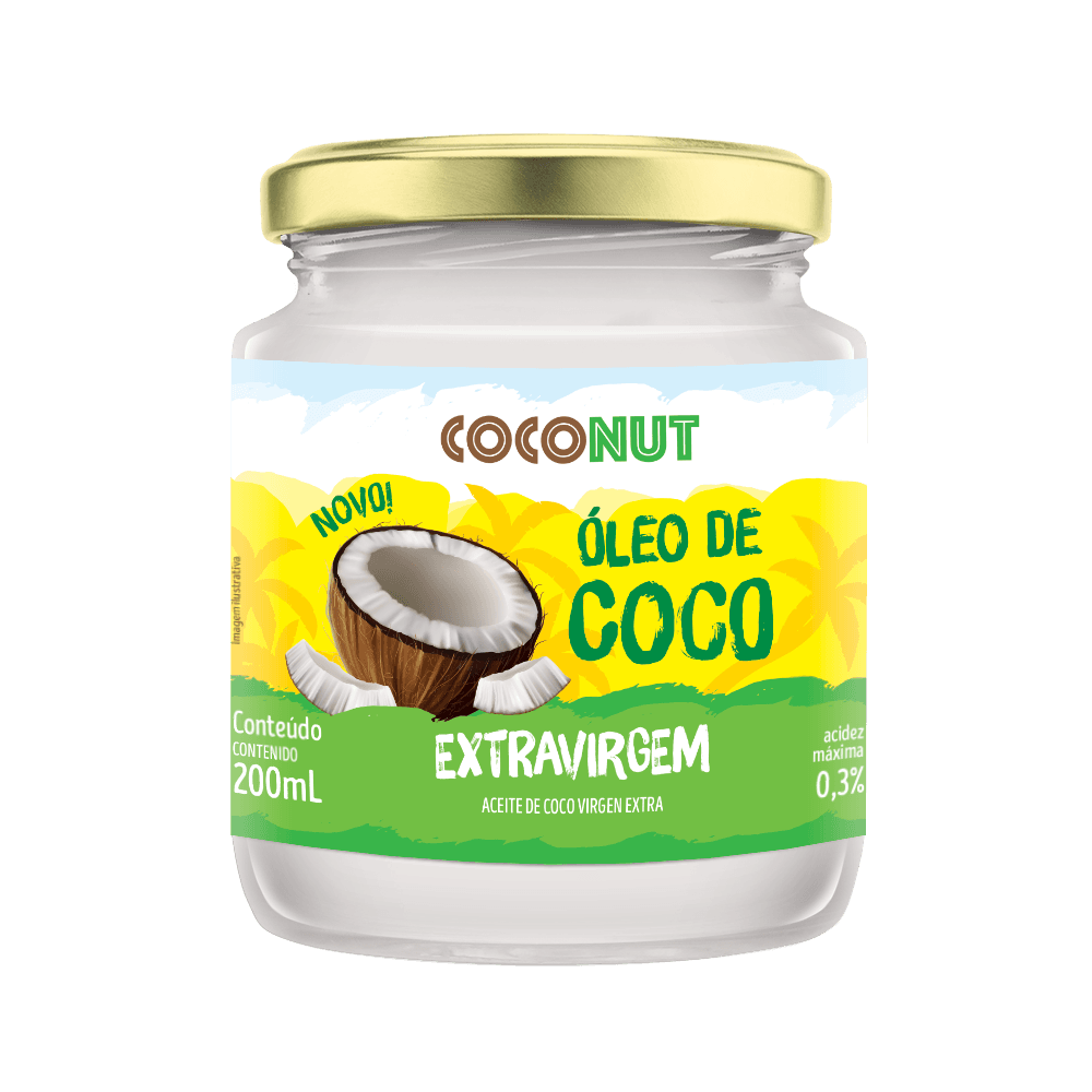 Óleo de Coco Extravirgem Coconut