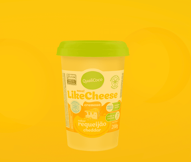 We innovate Coconut<br>Cheddar