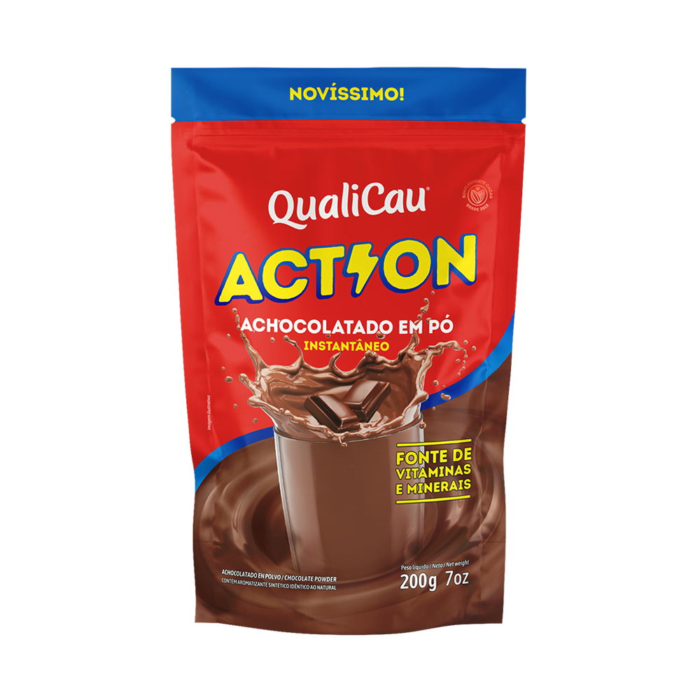 Action – Achocolatado em pó