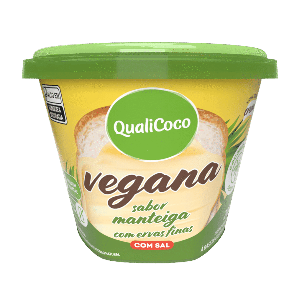 Coconut butter with fine herbs