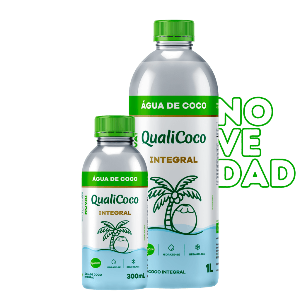 Agua de coco fría