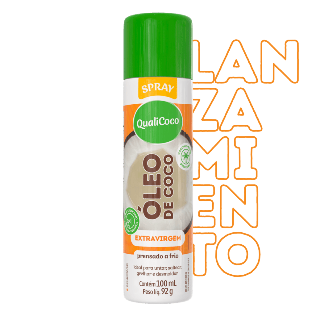 Spray de aceite de coco