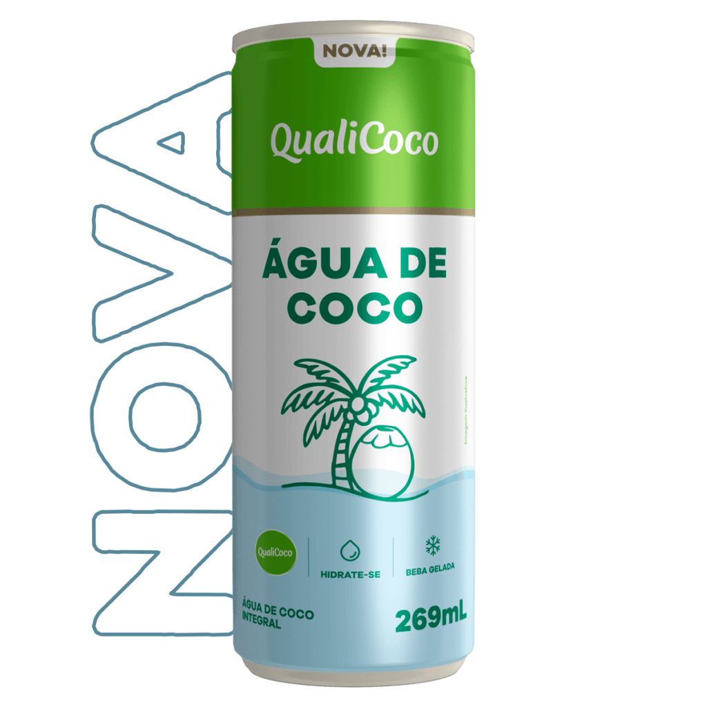 Água de Coco Integral em Lata