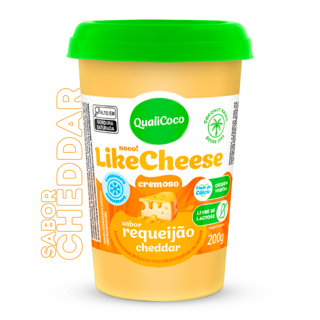 LikeCheese – Sabor Requeijão Cheddar