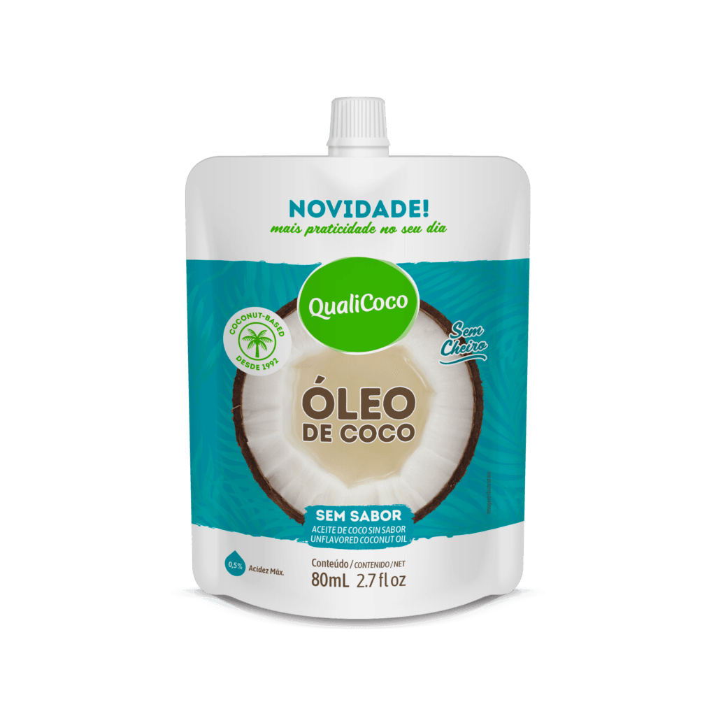 Óleo de Coco Sem Sabor Sachê