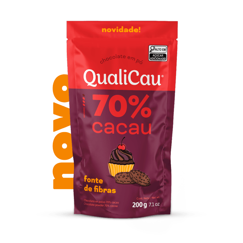 Chocolate em pó 70% Cacau